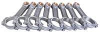 Eagle H-Beam Connecting Rod - 5.400" Long - Press Fit - 7/16" Cap Screw - Forged Steel - Small Block Ford - (Set of 8)