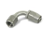 Earl's Auto-Fit™ Hose Ends - Earl's Auto-Fit™ 90° Hose Ends - Earl's - Earl's Auto-Fit Hose End - 90 Degree - 6 AN Hose to 6 AN Female - Steel