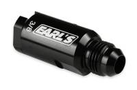 Earl's Fuel Line Adapter Fitting - Straight - 3/8" SAE Female Quick Disconnect to 6 AN Male - Aluminum - Black