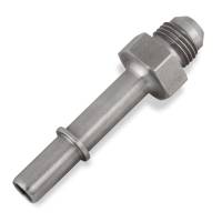 Fuel System Fittings, Adapters and Filters - Fuel Line Adapters - Earl's - Earl's Fuel Line Adapter Fitting - Straight - 3/8" SAE Male Quick Disconnect to 6 AN Male - Stainless