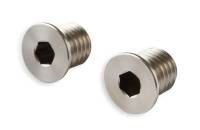 Earl's Plug - 12 mm x 1.75" Thread - Allen Head - Stainless - Vacuum Pump Delete - GM LT-Series - (Pair)