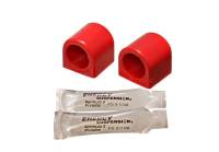 Energy Suspension Hyper-Flex Sway Bar Bushing - Rear - 23 mm Bar - Polyurethane - Red