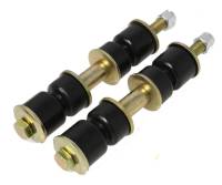 Energy Suspension Hyper-Flex End Link - 2-3/4 to 3-1/4" Adjustable Long Sleeve - 3/8" Bolts/Nuts/Washers - Polyurethane/Steel - Black/Cadmium (Pair)