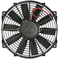 Electric Cooling Fans - Flex-a-Lite Electric Fans - Flex-A-Lite - Flex-A-Lite Trimline Electric Cooling Fan - 12" Fan - Push/Pull - 1105 CFM - Straight Blade - 12V - 12 x 12" - 3-1/2" Thick - Plastic