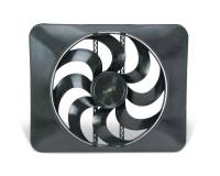 Flex-A-Lite Black Magic Xtreme Electric Cooling Fan - 15" Fan - Push/Pull - 3300 CFM - 12V - Curved Blade - 21-1/2 x 17-1/2" - 4-3/16" - Plastic