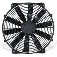 Electric Cooling Fans - Flex-a-Lite Electric Fans - Flex-A-Lite - Flex-A-Lite LoBoy Electric Cooling Fan - 16" Fan - Puller - 3000 CFM - 12V - Straight Blade - 16 x 16-1/2" - 3-3/16" Thick - Plastic