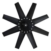 Flex-A-Lite Replacement Electric Fan Blade - 15" - Straight Blade - Plastic - Black - Flex-a-Lite Electric Fans
