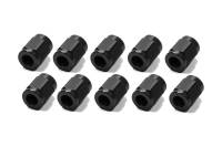 Fragola Tube Nut - 3 AN - 3/16" Tube - Aluminum - Black - (Set of 10)