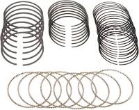 Hastings Piston Rings - 1.2 x 1.5 x 3.0 mm Thick - Standard Tension - Chrome - 8-Cylinder