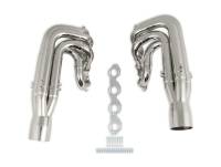 Hooker Racingheart Headers - 3-Step - 2-1/8 to 2-1/4 to 2-3/8" Primary - 4-1/2" Collector - Stainless - Chrome - Big Block Chevy