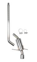 Hooker - Hooker Blackheart Exhaust System - Cat Back - 2-1/2" Tailpipe - 3" Tip - Stainless - Polished