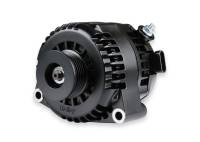Ignition and Electrical System Sale - Alternators/Generators and Components Happy Holley Days Sale - Holley - Holley Alternator - 12V - Internal Regulator - 6 Rib Serpentine Pulley - OE Plug/1 Wire - Aluminum - Black