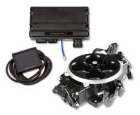 Air and Fuel System Sale - Electronic Fuel Injection Systems Happy Holley Days Sale - Holley EFI - Holley EFI Terminator X Stealth Fuel Injection System - Multi Port - Power Module/Programmer/02 Sensor - Stainless - Black