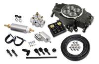 Sniper Stealth EFI Fuel Injection System - Master - Throttle Body - Square Bore - Aluminum - Black