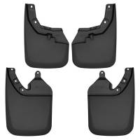 Husky Liners Mud Guards Mud Flap - Front/Rear - Plastic - Black/Textured - Factory Fender Flares