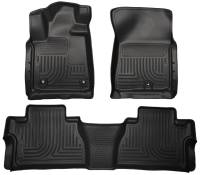 Husky Liners Weatherbeater Floor Liner - Front and 2nd Row - Plastic - Tan