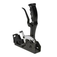 Hurst Quarter Stick Pistol Grip Shifter - Automatic - Floor Mount - Forward Pattern - 5 Ft. . Cable - Hardware Included - GM 700R4/4L60/4L60E/4L80E