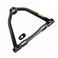 JOES Control Arm - Slotted Bearing Style - Upper - 8.250" Long - 10 Degree - Screw-In Ball Joint - Steel - Black Powder Coat