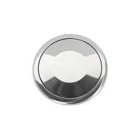 Lecarra Horn Button - Plastic - Polished - GM Single Contact - Lecarra 9 Bolt Steering Wheels