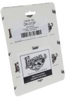 Dash Accessories - Dash Knob Bezels - Lokar - Lokar Lucille Dash Knob Bezel - 7/16-20 Female Thread - Billet Aluminum - Polished