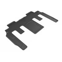 3D MAXpider Kagu Floor Liner - 2nd Row - Plastic - Black/Textured