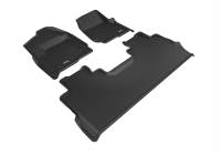 3D MAXpider Kagu Floor Liner - Front/2nd Row - Black/Textured - F250