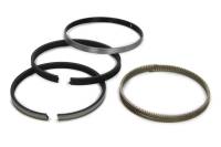 Mahle Piston Rings - File Fit - 1/16 x 1/16 x 3/16" Thick - Standard Tension - Iron - 8 Cylinder Set