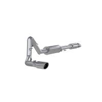 MBRP Installer Series Exhaust System - Cat-Back - 3" Diameter - Single Side Exit - 3-1/2" Polished Tip - Steel - Aluminized - Ford Modular
