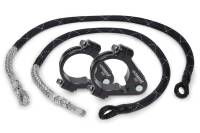 Safety Equipment - Suspension Straps and Tethers - MPD Racing - MPD Axle Tether - Aluminum - Black - 2-1/2" Axle Tube