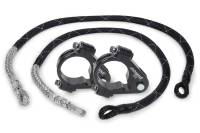 Safety Equipment - Suspension Straps and Tethers - MPD Racing - MPD Axle Tether - Aluminum - Black - 2-1/4" Axle Tube