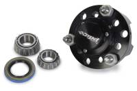 Front End Components - Front Hubs - MPD Racing - MPD Wheel Hub - Direct Mount - 6 Pin - Bearings - Aluminum - Black - Sprint - (Pair)