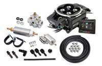 Air and Fuel System Sale - Electronic Fuel Injection Systems Happy Holley Days Sale - MSD - MSD Atomic EFI 2 Fuel Injection System - Throttle Body - Square Bore - 100 lb/hr Injectors - Cast Aluminum - Black