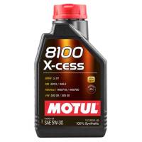 Motul 8100 X-cess Motor Oil - 5W30 - Synthetic - 1 L Bottle