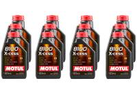Motul 8100 X-cess Motor Oil - 5W30 - Synthetic - 1 L Bottle - (Set of 12)