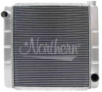 Northern Race Pro Radiator - 22 x 19 x 3-1/8" - Driver Side Inlet - Passenger Side Outlet - Aluminum