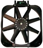 Proform Mustang Electric Cooling Fan - 15" Fan - Puller - 2800 CFM - Straight Blade - 16-1/8 x 18" - 4" Thick - Plastic Shroud - Plastic
