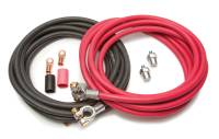 Painless Performance Battery Cable Kit - Top Mount Battery Terminals - Post Adapters/Terminals/Heat Shrink Included - Copper - 16 Ft. Red/16 Ft. Black