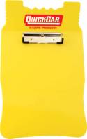 Tools & Pit Equipment - QuickCar Racing Products - QuickCar Acrylic Clipboard - Yellow