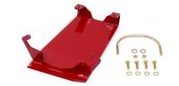 Exterior Parts & Accessories - Rancho - Rancho Rock Gear Skid Plate - Differential - Rear - Red Powder Coat - Dana 44