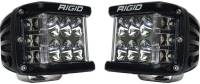 Body & Exterior - Rigid Industries - Rigid Industries D-SS Pro LED Light Assembly - Driving - 72 Watts - 6 White LED - 3 x 4" - Surface Mount - Aluminum - Black - Universal - (Pair)
