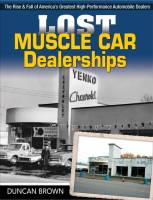 Lost Muscle Car Dealerships - 192 Pages - Paperback