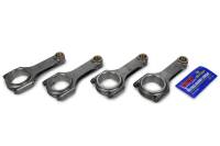 Scat Pro Sport Connecting Rod - H Beam - 4.925" Long - Bushed - 3/8" Cap Screws - ARP2000 - Forged Steel - Ford 4-Cylinder - (Set of 4)