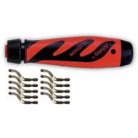 Tools & Pit Equipment - Shaviv - Shaviv Extra Close Reach Deburring Tool - B10 Blades Included