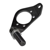 SPC Performance Ball Joint Plate - Screw-In Ball Joint - 20 Degree - Right Hand - Steel - Black