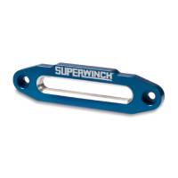 Winches and Components - Winch Fairleads - Superwinch - Superwinch Winch Fairlead - Hawse - 1.5" Thick - Aluminum - Blue - Superwinch Terra 45 Series Winches