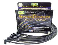 Taylor Street Thunder Spark Plug Wire Set - Spiral Core - 8.00 mm - Black - Factory Style Boots/Terminals - GM V6