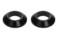 Ti22 Tapered Spacer - 1-1/2" OD - 1/4" Thick - Aluminum - Black - Universal - (Pair)
