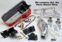 Trans-Dapt Swap" A Box Engine Conversion Kit - Gaskets/Hardware/Headers/Mounts/Oil Pan/Pickup Tube - Auto/Manual Trans - Small Block Chevy