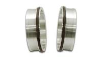 Vibrant Performance VanJen Clamp Ferrule - O-Ring Included - Stainless - (Pair)