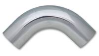 Vibrant Performance Aluminum Tubing Bend - Mandrel - 5" Diameter - 7" Radius - 4" Legs - Aluminum - Polished